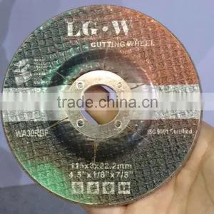 H550 115mm Black Resin Deoressed Center Grinding Wheel for Inox/metal From China Factory thumbnail-2