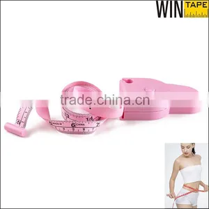 Hot Sale Pink Environment-friendly Unique Design Promotional Gift Custom Printed Waist Measuring Tool thumbnail-2