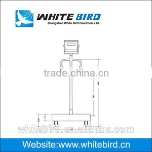 600kg Auto Hold Epoxy Painted Structure Multi-function Platform Scale thumbnail-4
