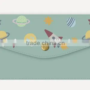 Universe, Cloud, Sun, Fire Balloon, Nylon Wallet,Lady Wallet,Clutch, Pocketbook,Coin Purse thumbnail-4