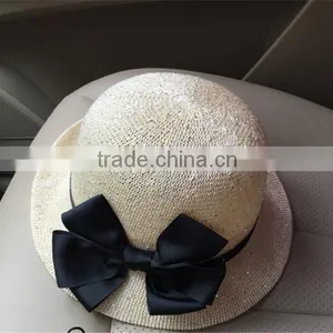 Rim Straw Hat Beach Hat Summer Hat Sunhat Vintage Hat 60s Hat Retro Hat Hipster Hat thumbnail-4