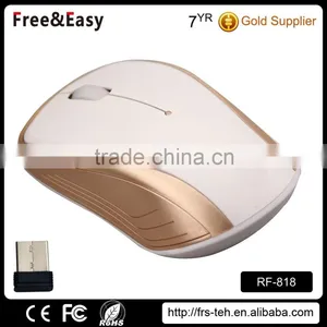 3 Buttons Rubber Wheel Mouse Wireless Laptop Mouse thumbnail-6