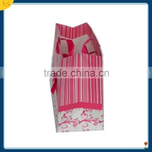 Red Luxurious Ivory Board Shopping Paper Bag thumbnail-6
