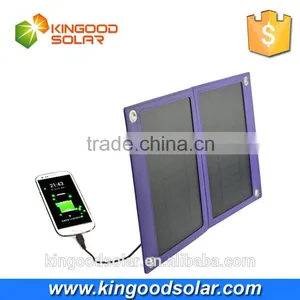 2016 Newest Charged Product Foldable Solar Charger 7W/flexible Soalr Panel Usb thumbnail-6