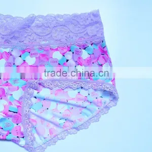 Modal Printed Lady Antibacterial Underwear Women Panties thumbnail-3