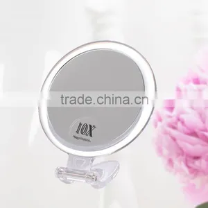 Clear Acrylic Folding Makeup Mirror, Magnifying Traveling Cosmetic Mirror, 20x Portable Vanity Mirror thumbnail-1