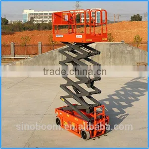 Self-Propelled Movable Scissor Lift Table thumbnail-1