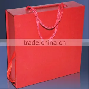 Solid Red Gift Bag thumbnail-1