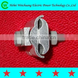 Double Bolts High Quality Aluminium Copper Parallel Groove PG Clamp/ Electrical Wire Clamp thumbnail-4