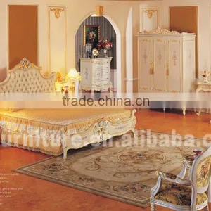 European Palace Royal Bedroom Furniture- Rococo Style Furniture thumbnail-1