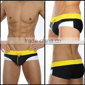 2015 Hot Sale Sexy High Quality Swimwear Men and Swim Wear for Men or Sexy Teenage Swimwear With Low Prices thumbnail-1