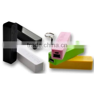 Portable Keychain Power Bank 2600mah Usb Portable Power Bank External Battery for Samsung Galaxy s3 I9300 s4 I950 thumbnail-1