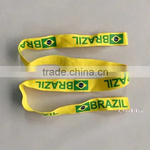 Customized Transparent Gauze Yarn Printed Woven Ribbon Tape thumbnail-2