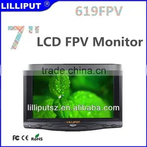 LILLIPUT 619FPV 7" TFT LCD FPV Monitor With Composite Video Input thumbnail-1