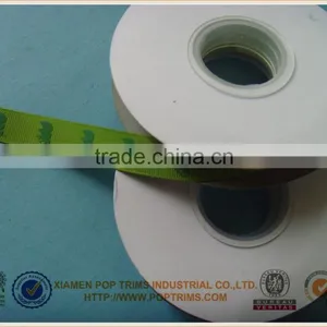 Green Puff Printed Grosgrain Ribbon thumbnail-2