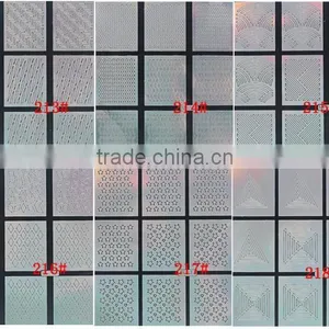 24 Style Nail Art Stamping Plate Nail Art Sticker Stencil Sticker Nail Art Sticker thumbnail-5