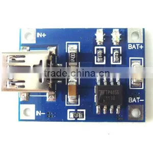 Lithium Battery Charging Board Charger Ultra Small Module 4.5V-5.5V Mini USB 1A thumbnail-1