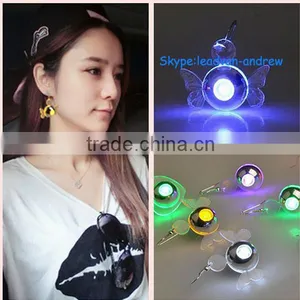 Korea Popular Nightclub Couples Favour Sweet Earring LED Light Up thumbnail-3