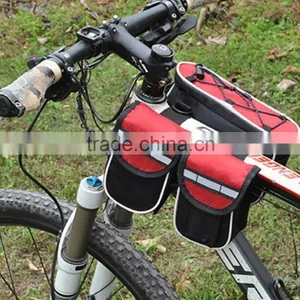 Popular Selling Polyester Rainproof Red Travel Bicycle Tube Bag thumbnail-2