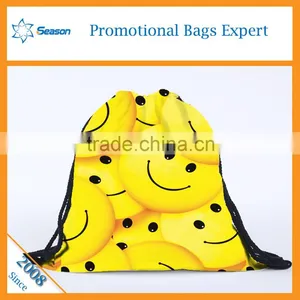 New Recycle Custom 600d Polyester Emoji Backpack Emoji Bag thumbnail-5