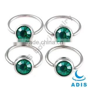 Eye Cats Body Piercing Jewelry Bcr 14G thumbnail-1