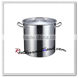 S208 Stainless Steel Composite Bottom Stock Pot With Cover thumbnail-1