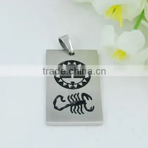 Stainless Steel Stamping Tags Pendants 20mm Dia thumbnail-6