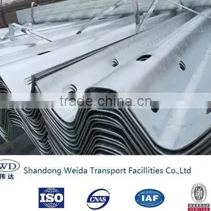 Double / Triple Wave Q235 Highway Corrugated Guardrail thumbnail-2