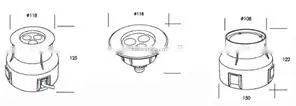 10W RGB 12V/24V Stainless Steel IP68 Underwater LED Lights for Fountains thumbnail-3