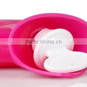 BS Standard PVC Hot Water Bottle Cross-hatched With Polar Fleece Cover 750ml thumbnail-4