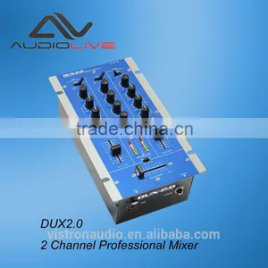 Professional Two-Channel Scratch Mixer With 3-band EQ per Channel and USB MP3 DUX2.0 Made In China thumbnail-3