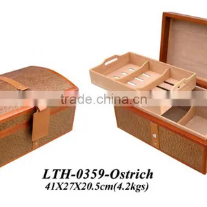 Humidor Box Wooden Tray With Two Compartments thumbnail-1