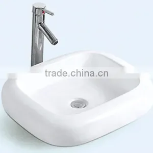 Y815 Wash Basin Sinks Bathroom Toilet Basin Ceramic White Basin thumbnail-1
