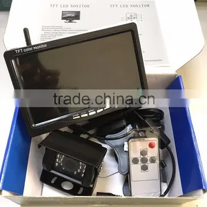 No Interference Wifi Transmission Wireless Backup Camera Rear View Monitor Cam Truck Reverse Camera Kit thumbnail-5