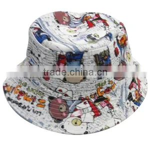 100% Cotton Fashion New Design Kid Bucket Cap thumbnail-1