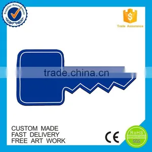 2016 Custom Key Shape Paper Fridge Magnet Supplier thumbnail-1