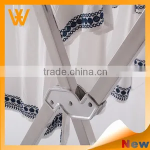 Vertical Telescopic X Type Stainless Steel Clothes Rack for Hanging Clothes thumbnail-5