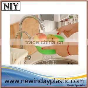 Flod Plastic Washing Basket/ Flod Plastic Vagetable Basket thumbnail-3