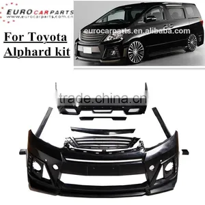 New Arrival Alp- W-style Body Kit Fit for Toyota Alphard Rojam Style thumbnail-1