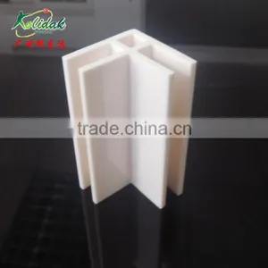 Custom White PVC Plastic Profile Extrusion thumbnail-2