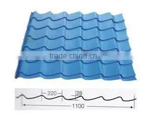 PPGI Corrugated Metal Sheet /PPGL Corrugated Steel Sheet/roofing Tile/profiled Sheet/china thumbnail-1