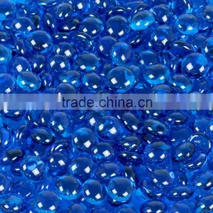 Flat Glass 17-19mm Ruby Red Glass Gems ,gems Stone for Vase Filler thumbnail-4