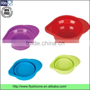 Hot Sale on Amazon Customized Logo 4 Pcs Premium Silicone Measuring Cups Set thumbnail-4