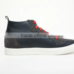 Cow Leather High Cut Runnning Athletic Sports Shoes thumbnail-4