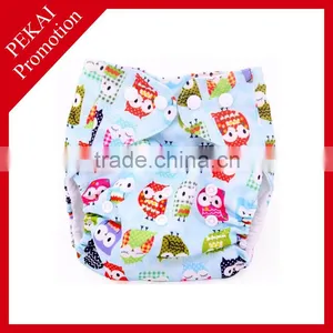 Plastic Snap Reusable Baby Washable Cloth Diaper Wholesale Diaper Covers thumbnail-4