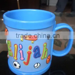 Custom 3d Soft Pvc Letter Mug Cup thumbnail-1