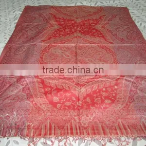 REPLICA OF PASHMINA SHAWL (SILK & WOOL) thumbnail-4