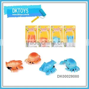 Welcome Gift Shrimp Crab Shape Plastic Toy Pull Back Animal Toy thumbnail-1