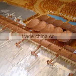 Custom Wooden Airport Scale House Model/architectural Scale Model Making Service thumbnail-3