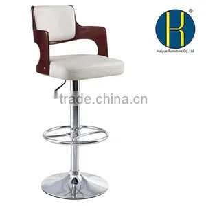 Luxury French Style Baroque Style Home Bar Stools/Wooden Hand Carved Bar Stool, Bar Chair HY3023H thumbnail-1